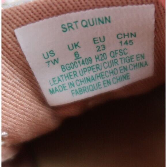 Stride Rite Shoes Kids 7 Boots Quinn Leather Iridescent Toddler Baby Comfort SRT - Picture 14 of 14